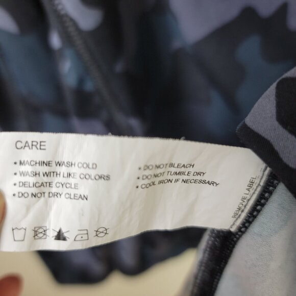 Greyson Tate Quarter-Zip Pullover Men's Large Camo Performance Golf Top - Picture 9 of 10